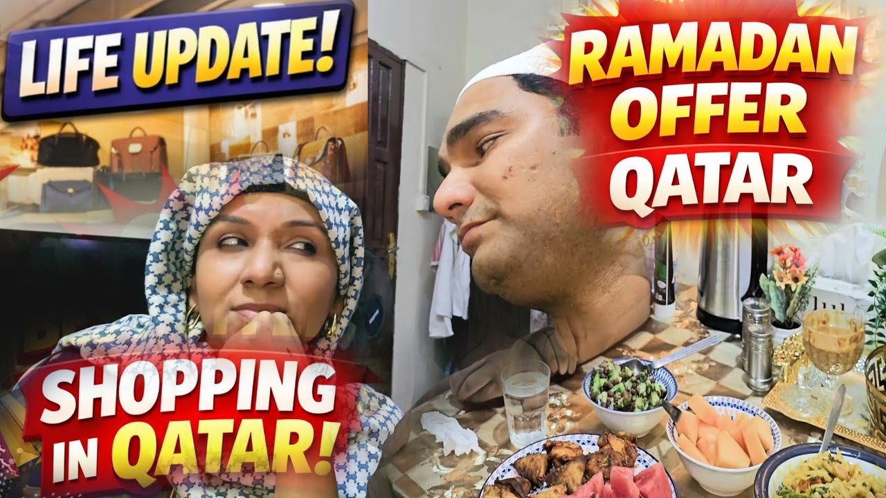 Gulf Life | Indian Family Vlog in Qatar | Ramadan Amid Regional Tension I Shopping offers  #kokani