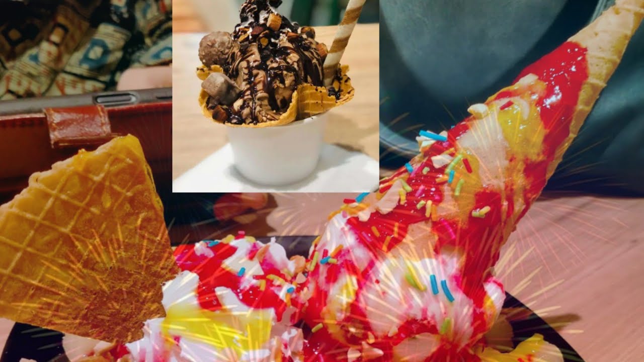 Havmor Havfunn#Spl Rainbow cassata,Chocolate Addiction icecream# kethana sri