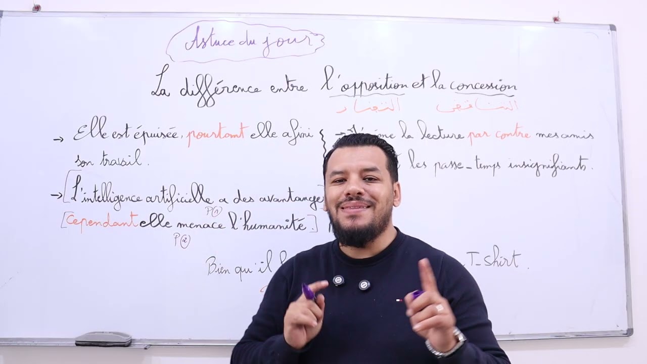 La différence entre opposition et concession
