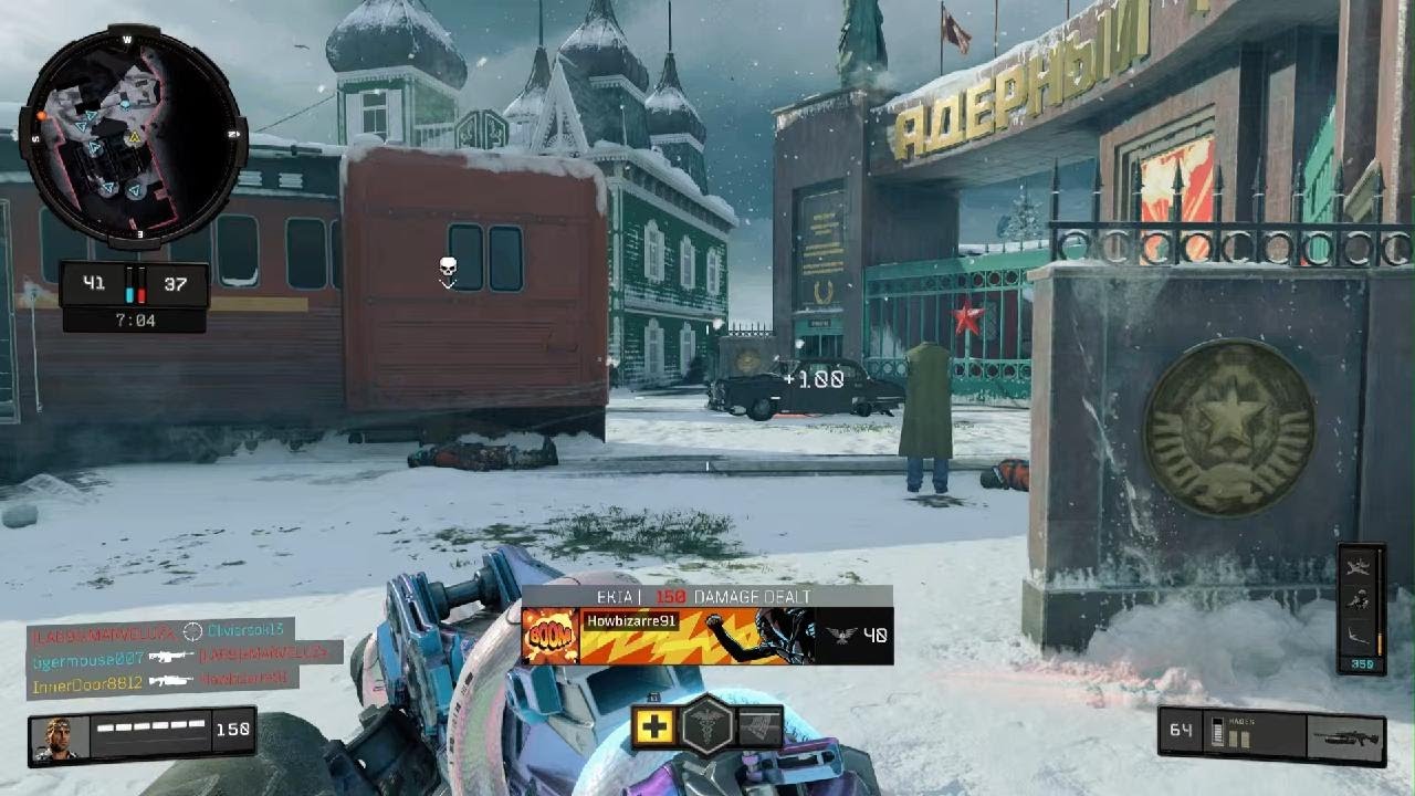 Nuketown TDM 4 Man Party Gets Destroyed By Solo Player