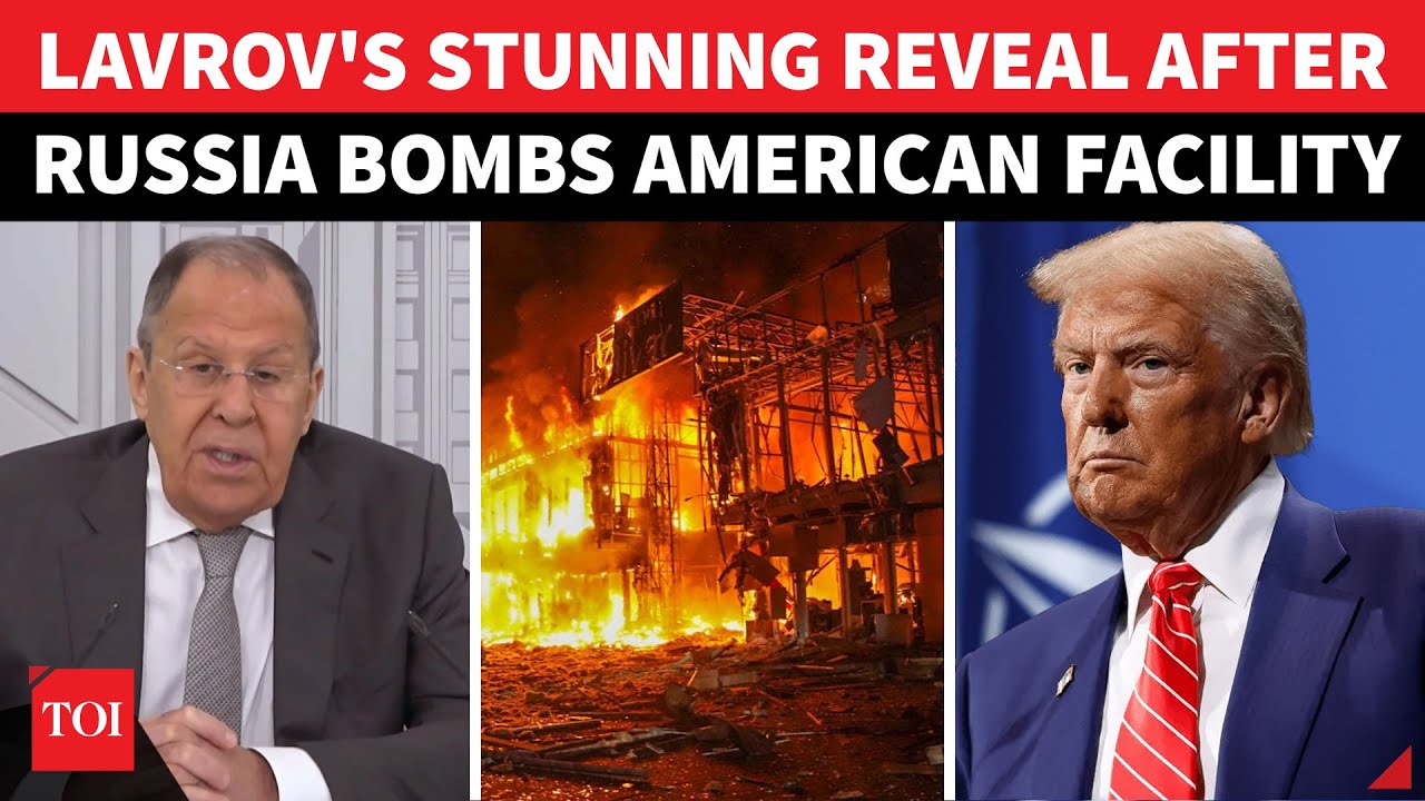 FULL EVENT: Lavrov Stuns Trump; Confirms Russian Air Attack On U.S. Facility In Ukraine