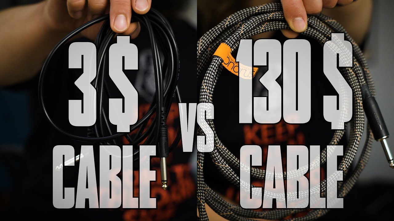 Guitar cable comparison: Unshielded Cable vs Vovox Sonorus - Does it have to be an expensive one?
