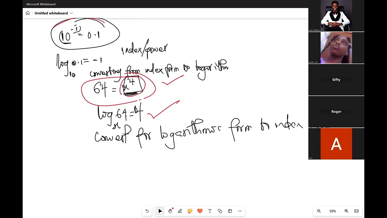 INDICES AND LOGARITHM_LESSON 6