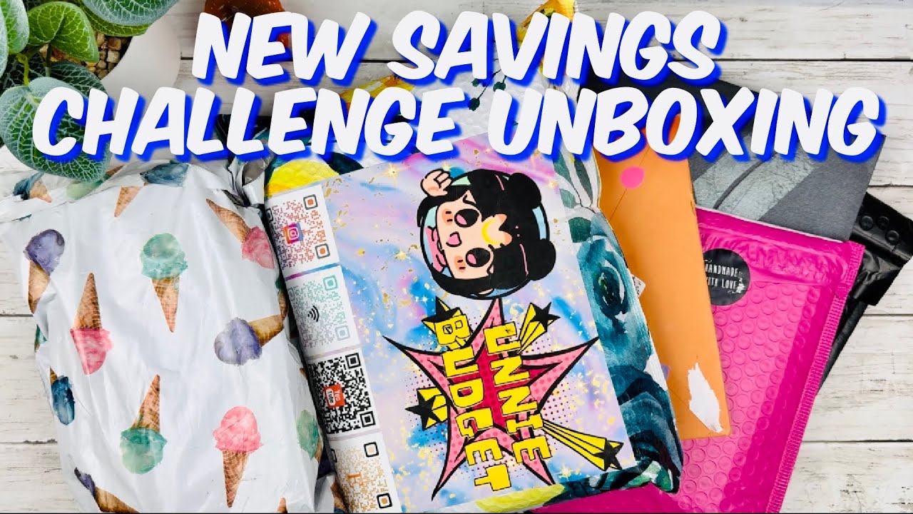 HUGE SAVINGS CHALLENGE UNBOXING | SMALL BUSINESS UNBOXING | CASH STUFFING COMMUNITY | ETSY