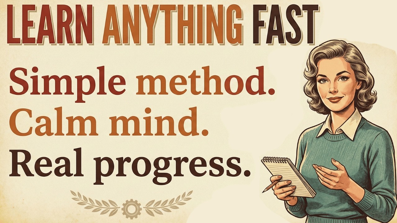 🔥 How to Learn Anything Fast – Simple Learning Method | Graded Reader | Intermediate English