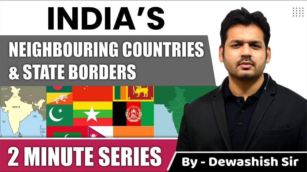 Neighbouring countries of India | GK Trick | Indian Geography | By Dewashish Sir