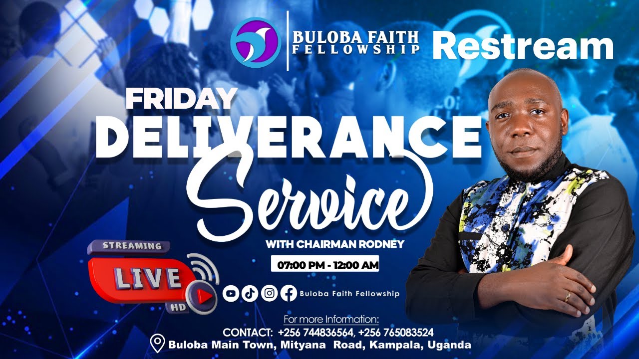 FRIDAY DELIVERANCE SERVICE  09TH.JAN.2026