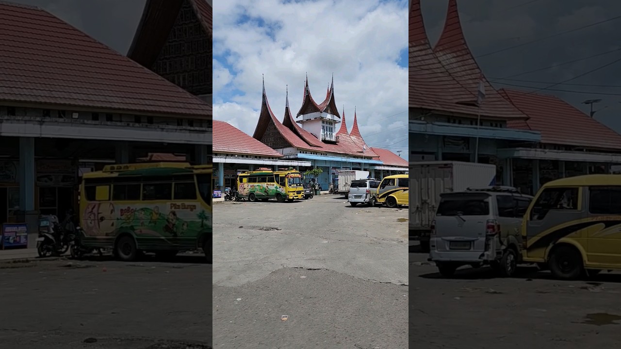 🇮🇩 Bus Terminal Aur Kuning, Bukittinggi, Sumatra