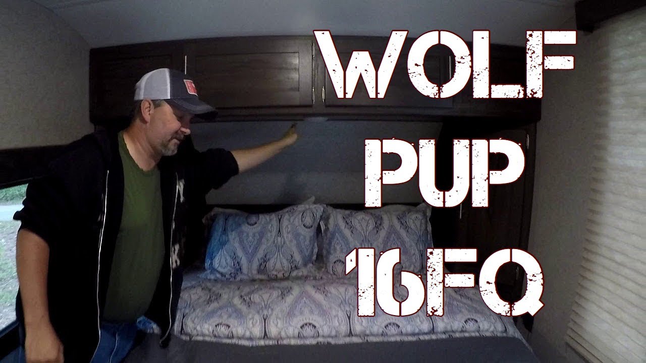 2019 Forest River Cherokee Wolf Pup 16FQ Review and Walk-Thru