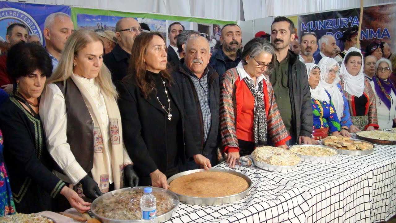 Boryayın-Tunceli-Dersim Tanıtım Günleri-Açılış-DEDEF-İlçe Belediye Başkanları-Folklör-Söyleşi-1.Gün-