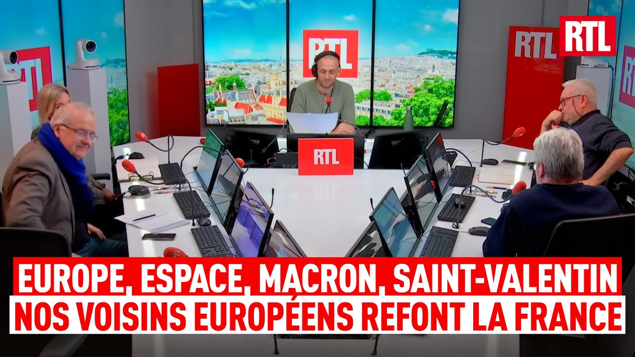 Europe, espace, Emmanuel Macron, Saint-Valentin : nos voisins européens refont la France