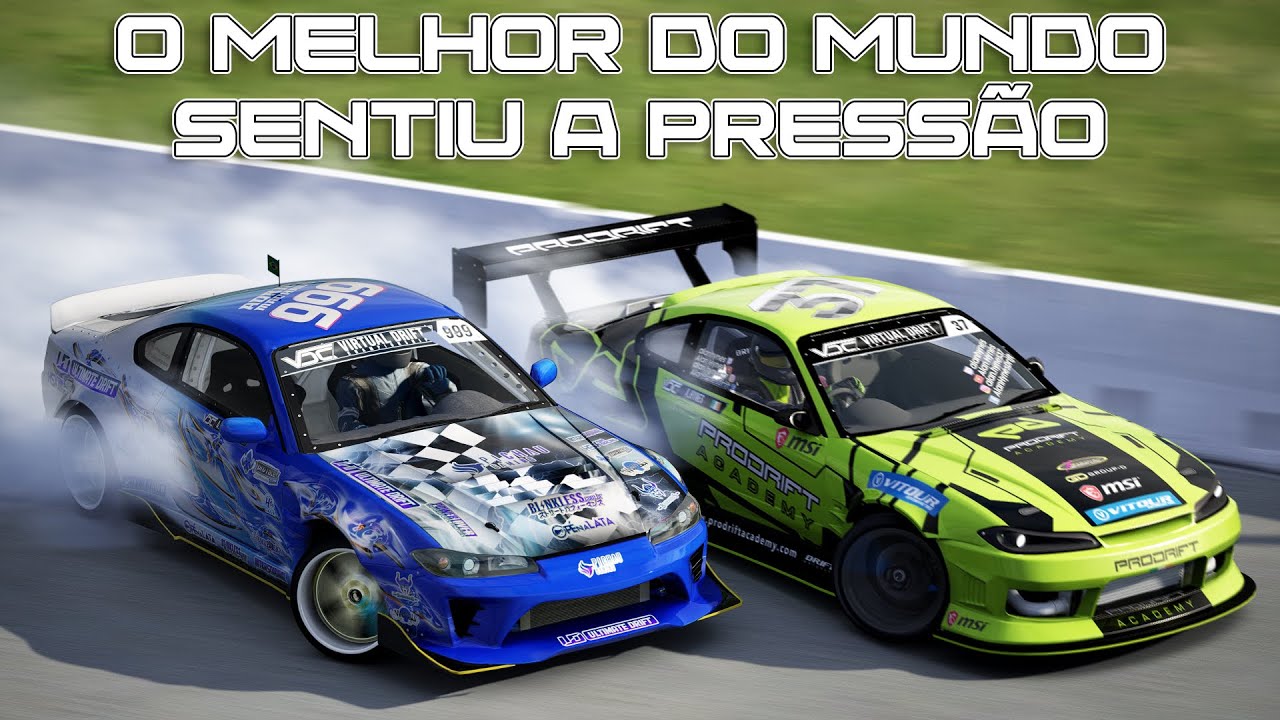 MINHA MELHOR PERFORMANCE DO ANO NO CAMPEONATO MUNDIAL DE DRIFT VIRTUAL! - Assetto Corsa