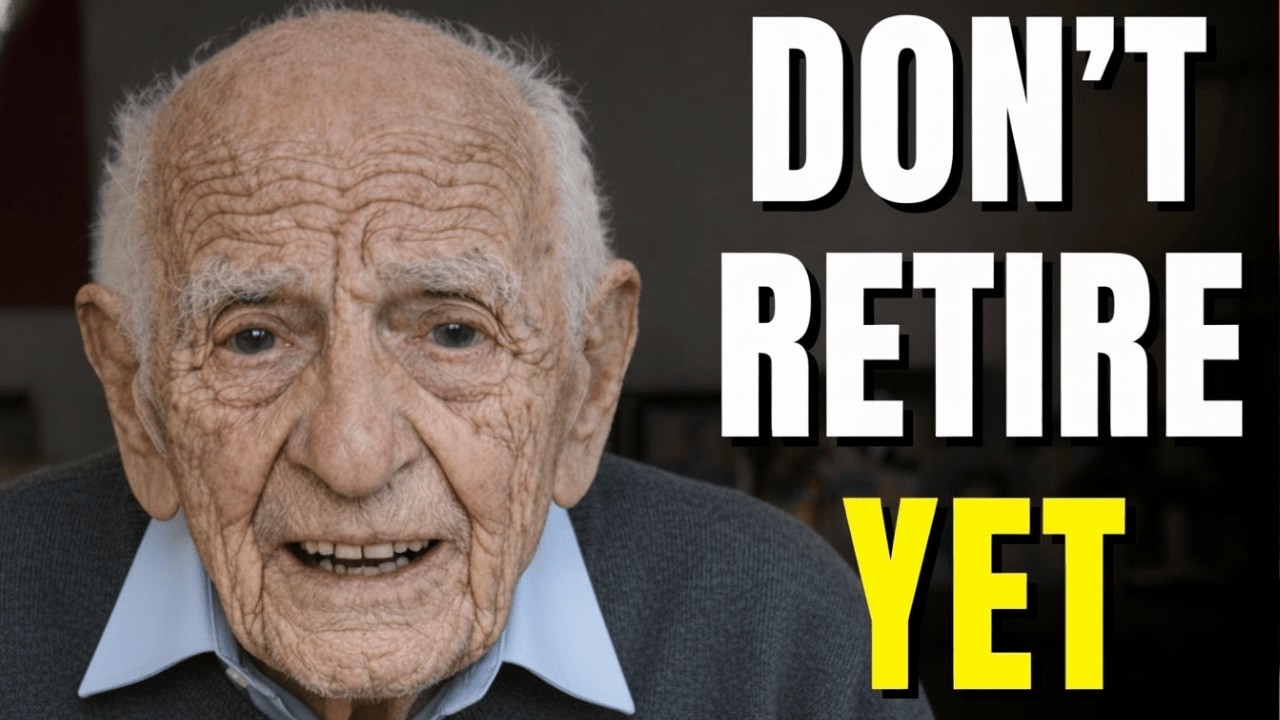 Before You Retire, Listen to This 106-Year-Old Man