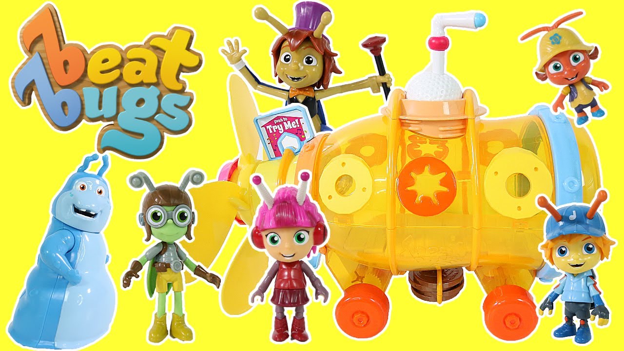 Netflix Beat Bugs Musical Submarine & Figures Toys
