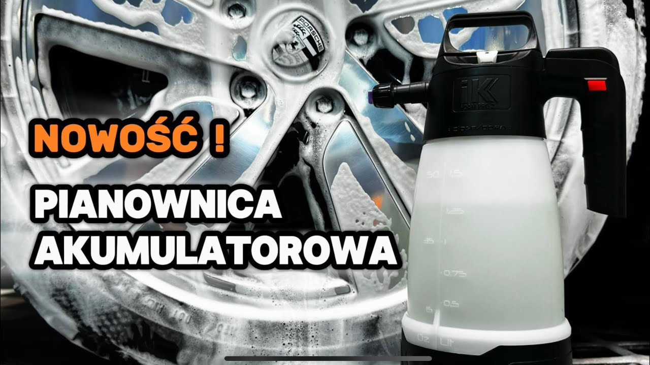 NOWOŚĆ ! Jak działa Pianownica akumulatorowa IK E-Foam PRO 2