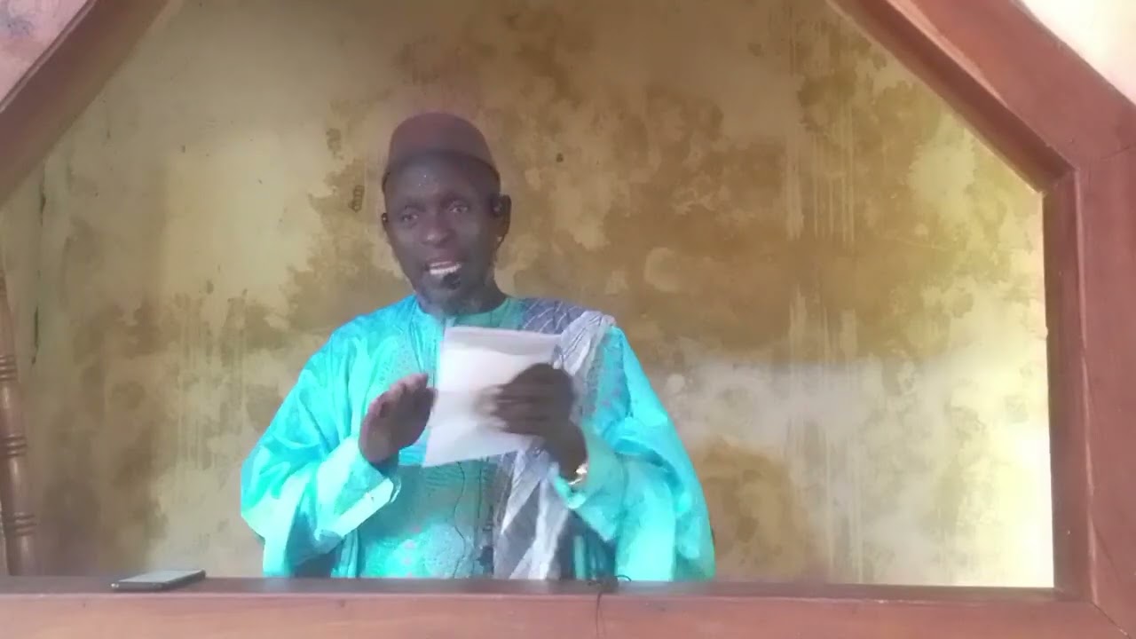 خطبة الجمعة للشيخ إمام بادمبو سمتي حفظه الله ورعاه.الموضوع :الغش