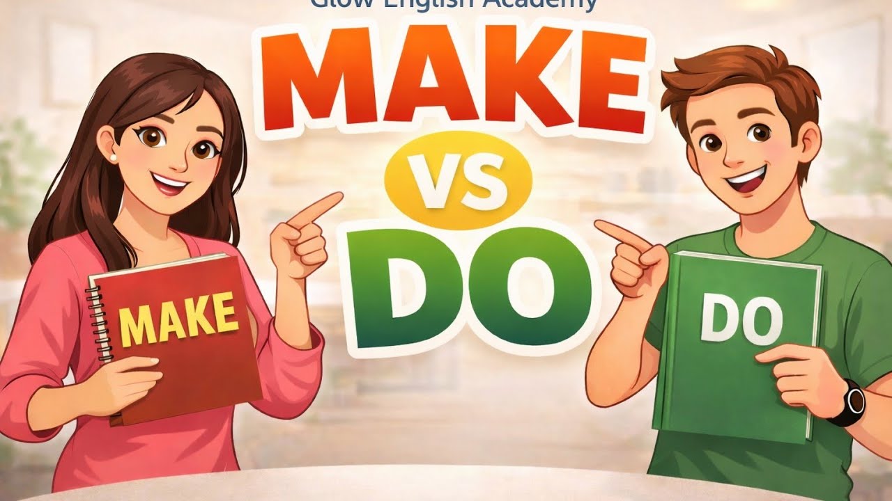 Make vs Do | Easy English Grammar Lesson for Beginners