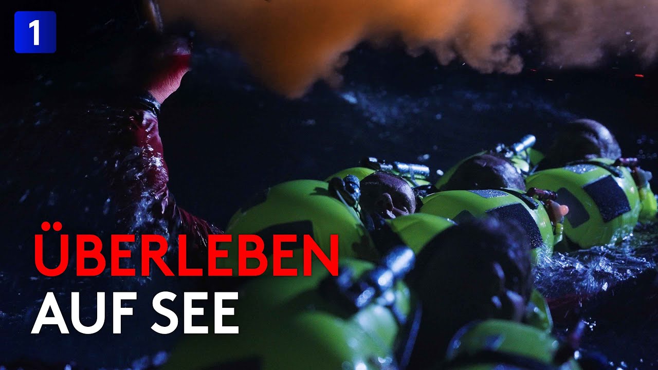 Sea Survival-Training in Bremerhaven: Stress, Dunkelheit