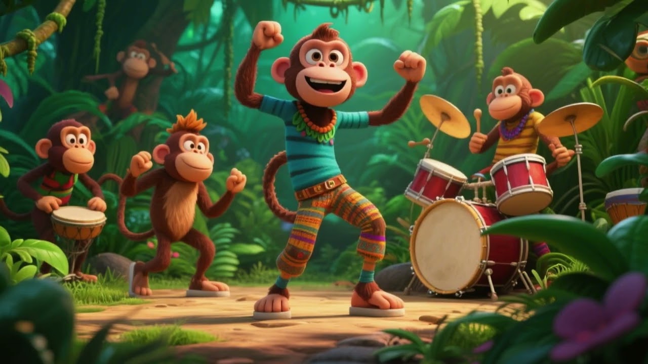 Lost in the Jungle Part 2 | Jungle Adventure Song for Kids | The Jingle Station