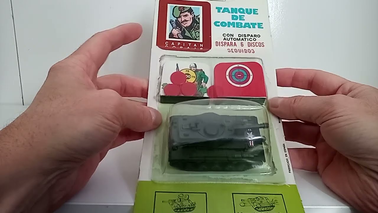 Tanque lanza discos