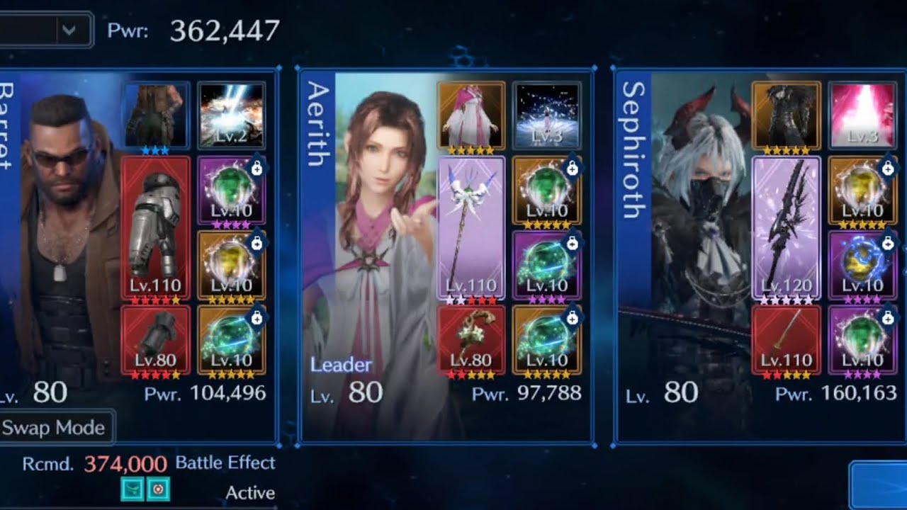 [Final Fantasy 7: Ever Crisis] - [F2P] Battle Tower:  Tower of Cetra - Floor B98