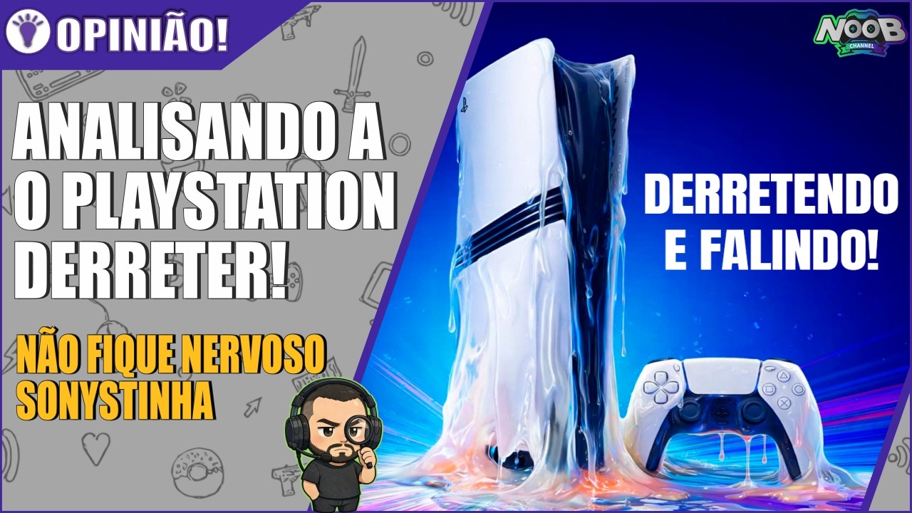 VAMOS ANALISAR O DERRETIMENTO DO PLAYSTATION!