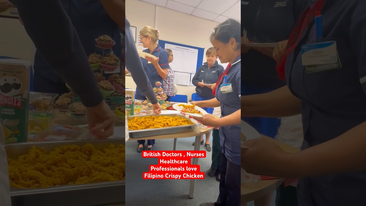 Doctors, Nurses & Healthcare professionals sa London Love Filipino Chicken strips #food #crispy