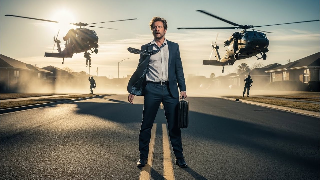 Single Dad Was Fired and Walking Home — Until Two Helicopters Landed Shouting “Where’s the Doctor!”