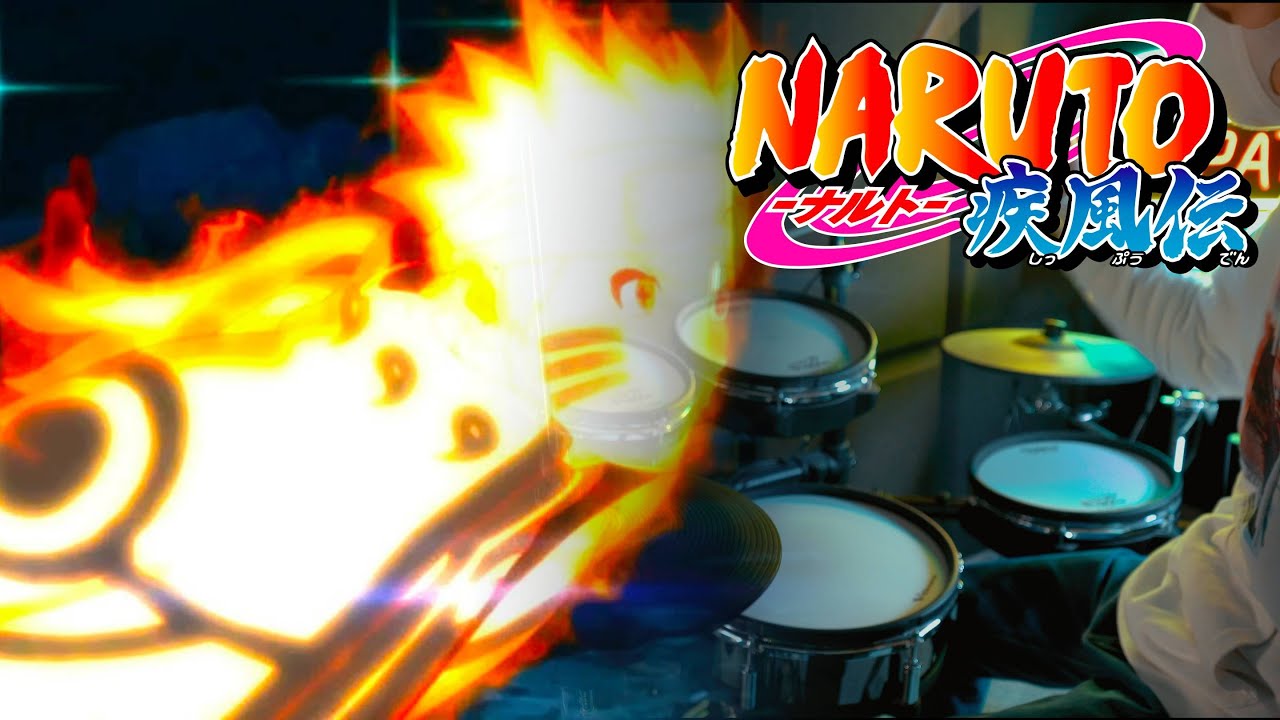 【NARUTO-ナルト-疾風伝OP】シルエット (Silhouette) / KANA-BOON  - Naruto Shippuden OP 16 - Drum Cover