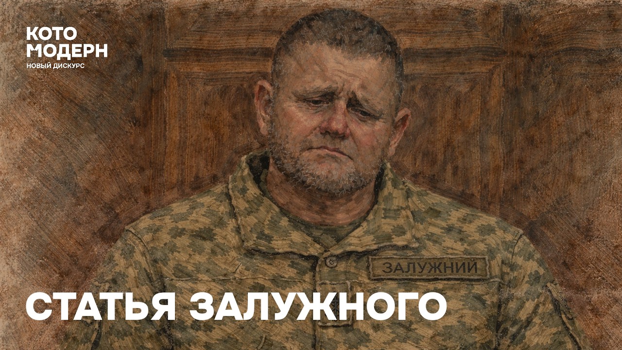 Разбор статьи Залужного про проблемы ВСУ / Котомодерн смотрит
