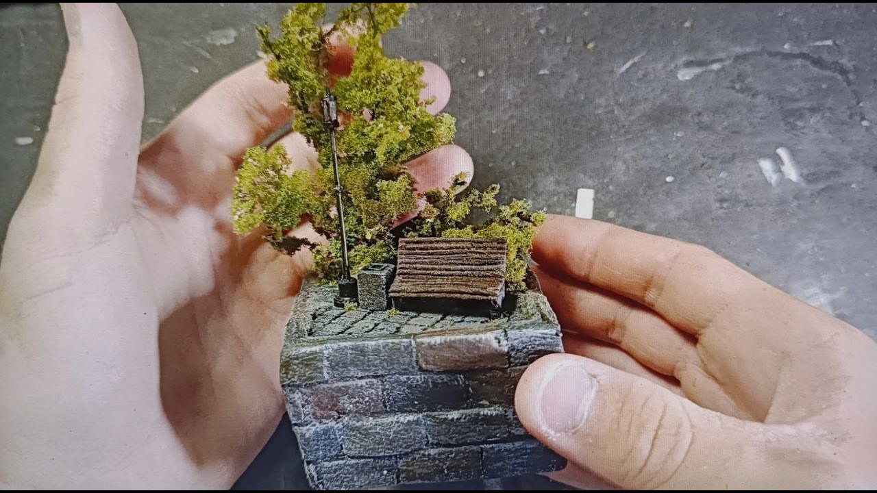 КАК СДЕЛАТЬ МИНИАТЮРУ/ДИОРАМУ СВОИМИ РУКАМИ