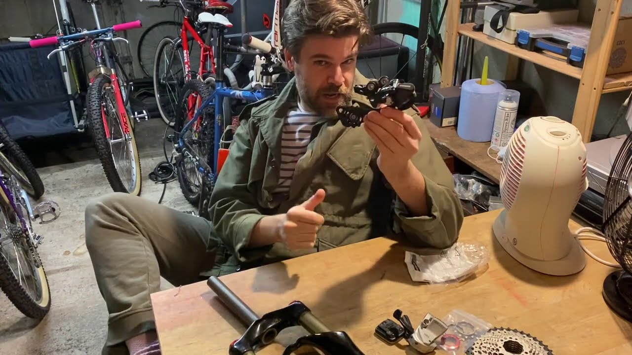 90s/00s Frankenbike beater: a rolling retro MTB parts bin