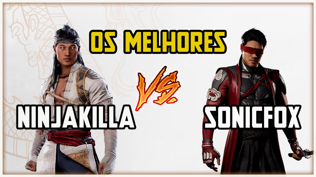 REAGINDO AO NINJAKILLA vs SONICFOX NO MK1