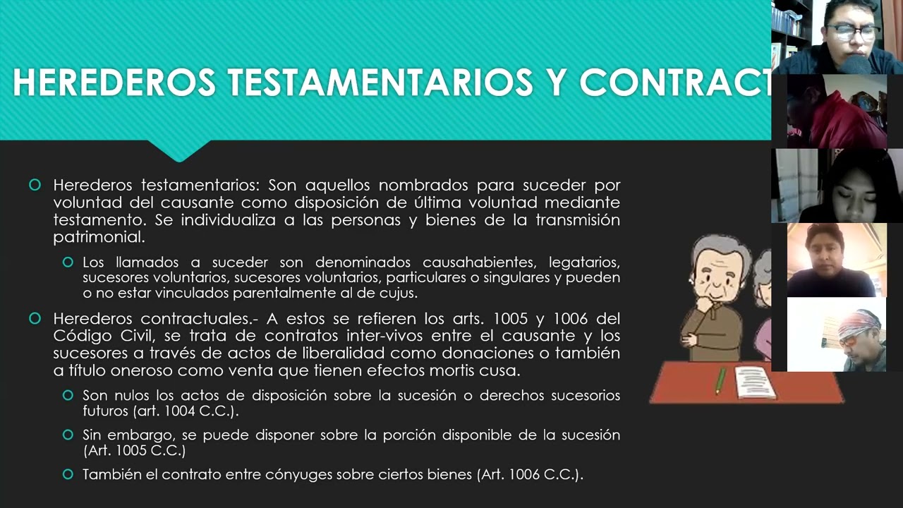 La apertura de la sucesión hereditaria y los sujetos de la sucesión (Segunda Parte)