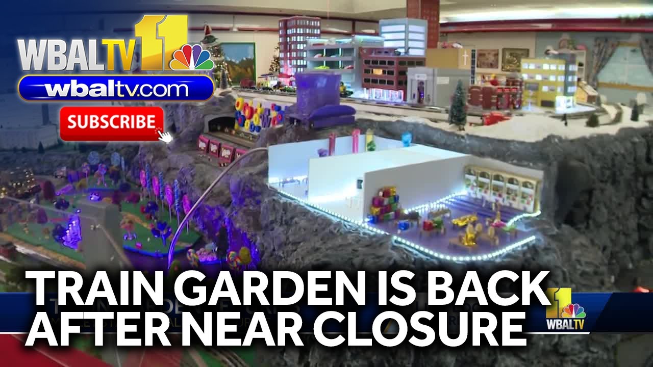 Marley Station Mall train garden is back after near closure