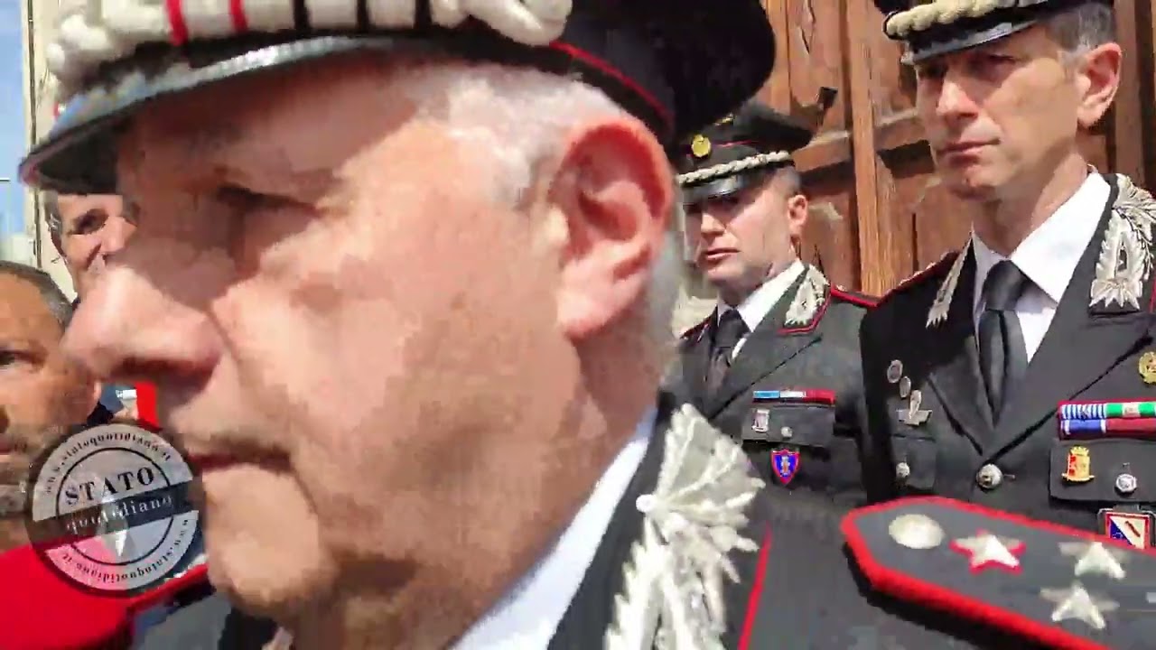 Manfredonia. Funerali Francesco Pastore, Generale Teo Luzi: 