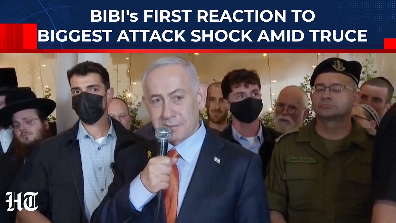 Netanyahu Gets Biggest Attack Shock Amid Gaza Ceasefire: 1st Reaction On Cam| Israel,Hamas,West Bank