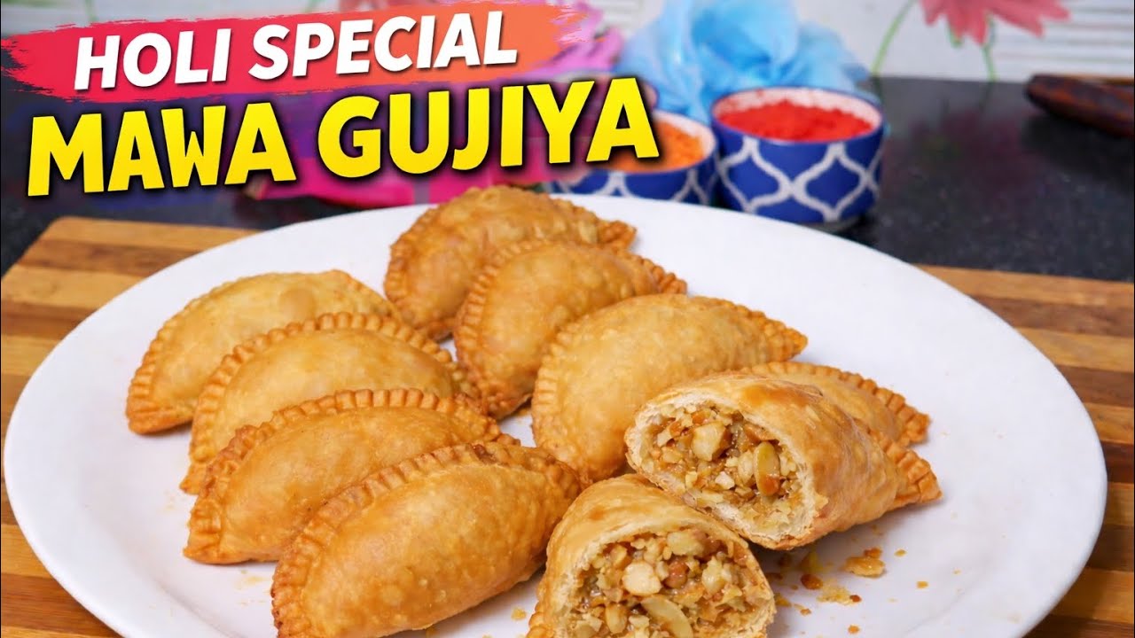 Make Mawa Gujiya with homemade Khoya | Mawa Gujiya Recipe | Khoya Karanji Recipe@khandelwalrasoi