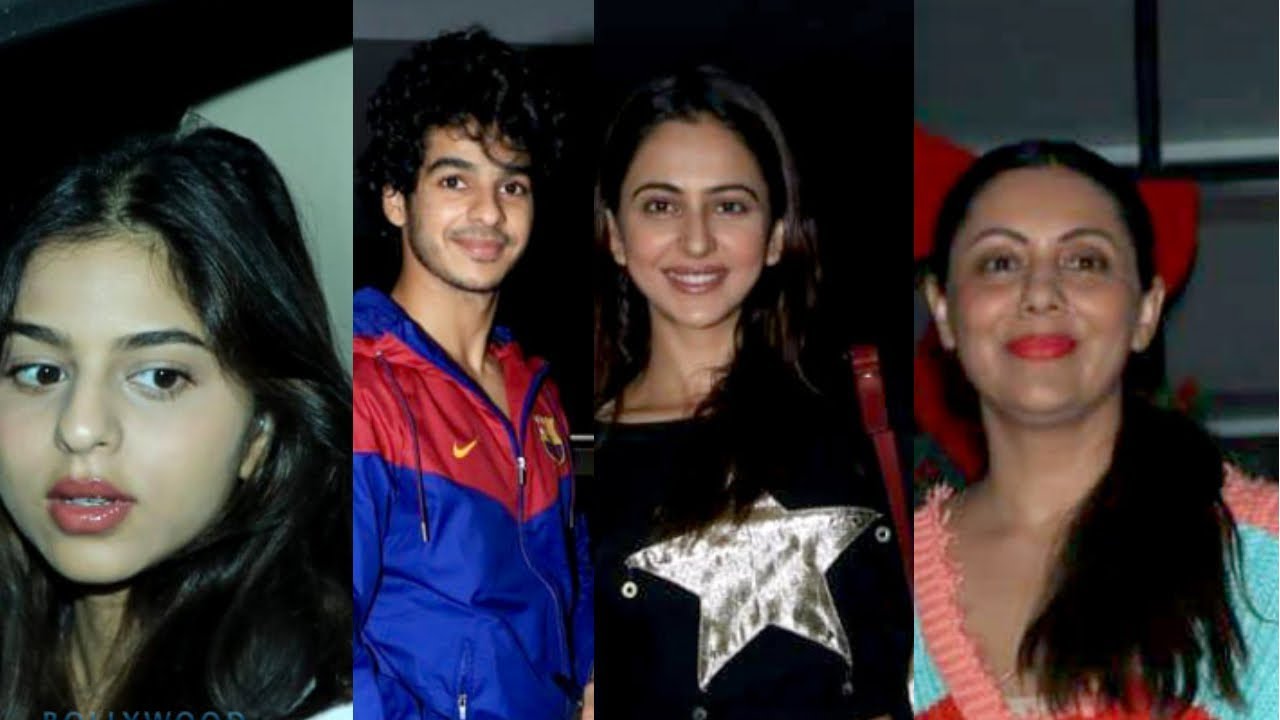 Suhana Khan, Gauri Khan, Shahid Kapoor, Ishaan Khatter and others snapped at Soho House, Juhu