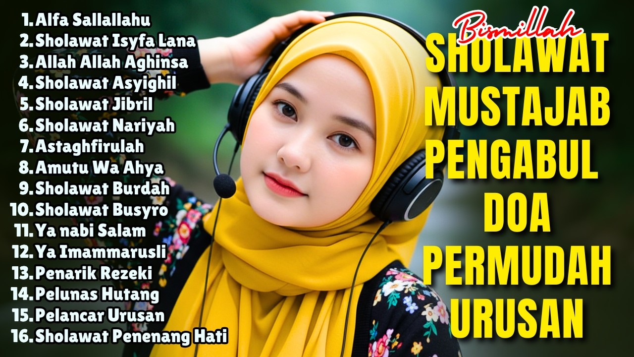 KUMPULAN SHOLAWAT TERBARU 2026 | SHOLAWAT JIBRIL PENARIK REZEKI, ISYFALANA | SOLAWAT TERBAIK 2026