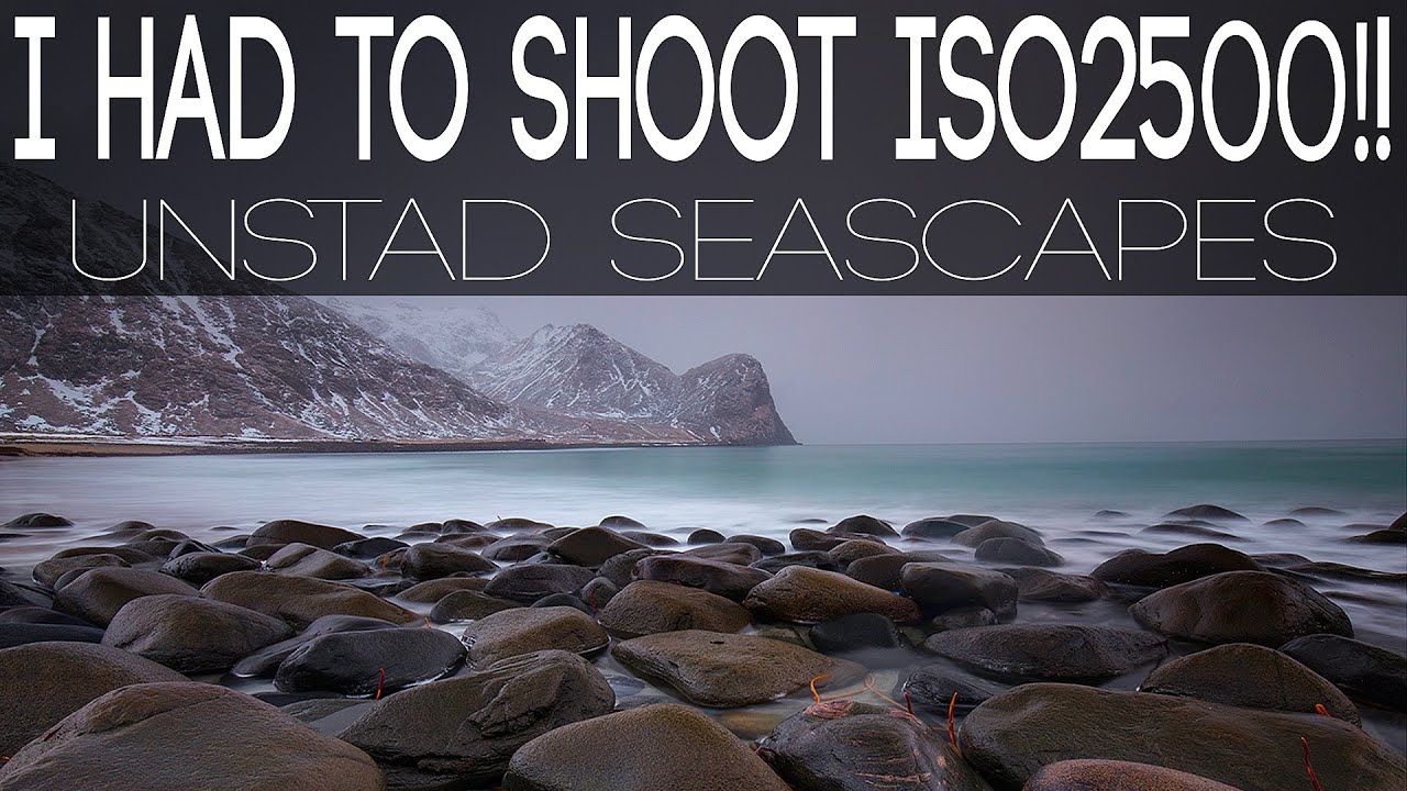 HIGH ISO Landscape Photography at Unstad Beach | FINE ART Seascapes | NORWAY Lofoten