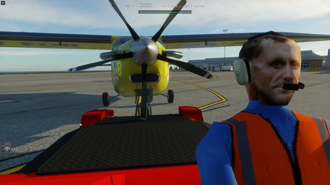 X Plane 12 test better pushback 1 .9 nouvelle version