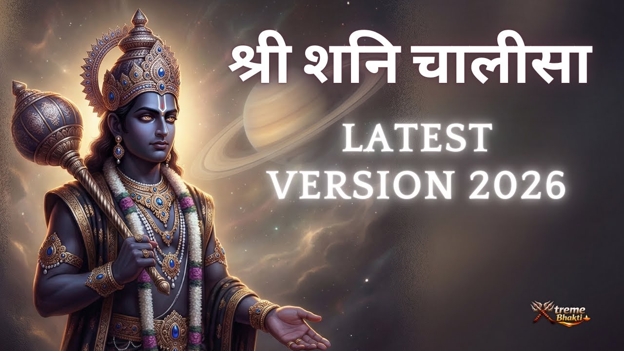 Shani Sade Sati Remedy श्री शनि चालीसा | Latest 2026 Shri Shani Chalisa