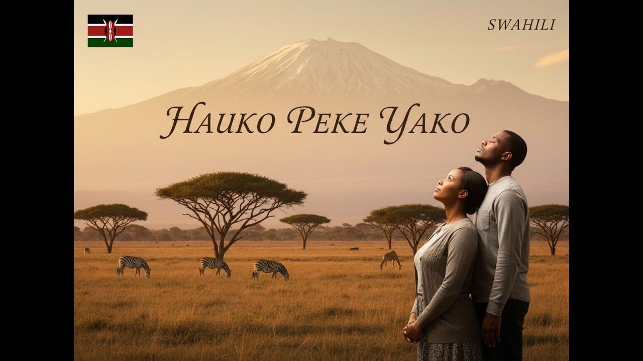 ✨ Hauko Peke Yako (Nunca Está Só) | Wimbo wa Tumaini na Uwepo wa Mungu