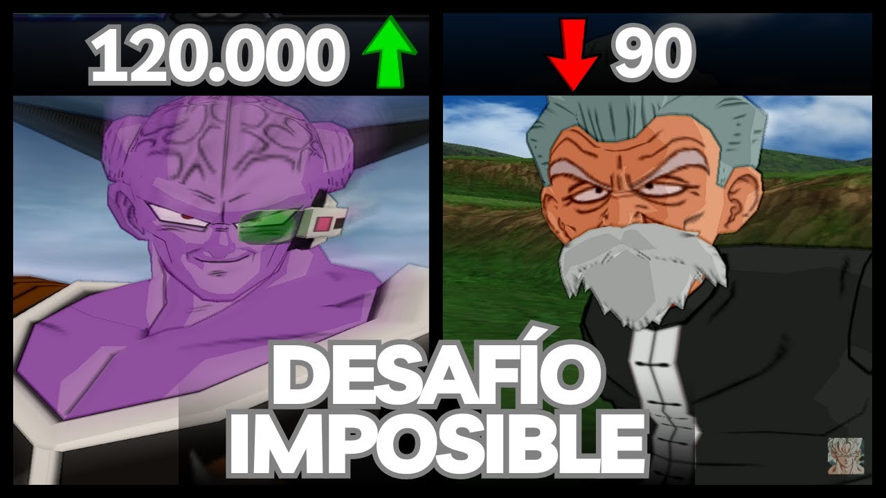 NIVELES DE PODER - MISIÓN IMPOSIBLE 😱 | DRAGON BALL Z BUDOKAI TENKAICHI 3 ISO NIVELES DE PODER
