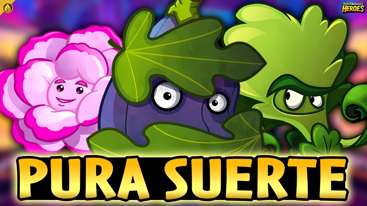¡EL FACTOR SUERTE HACE DIVERTIDO ESTE JUEGO! | Plants vs. Zombies: Heroes