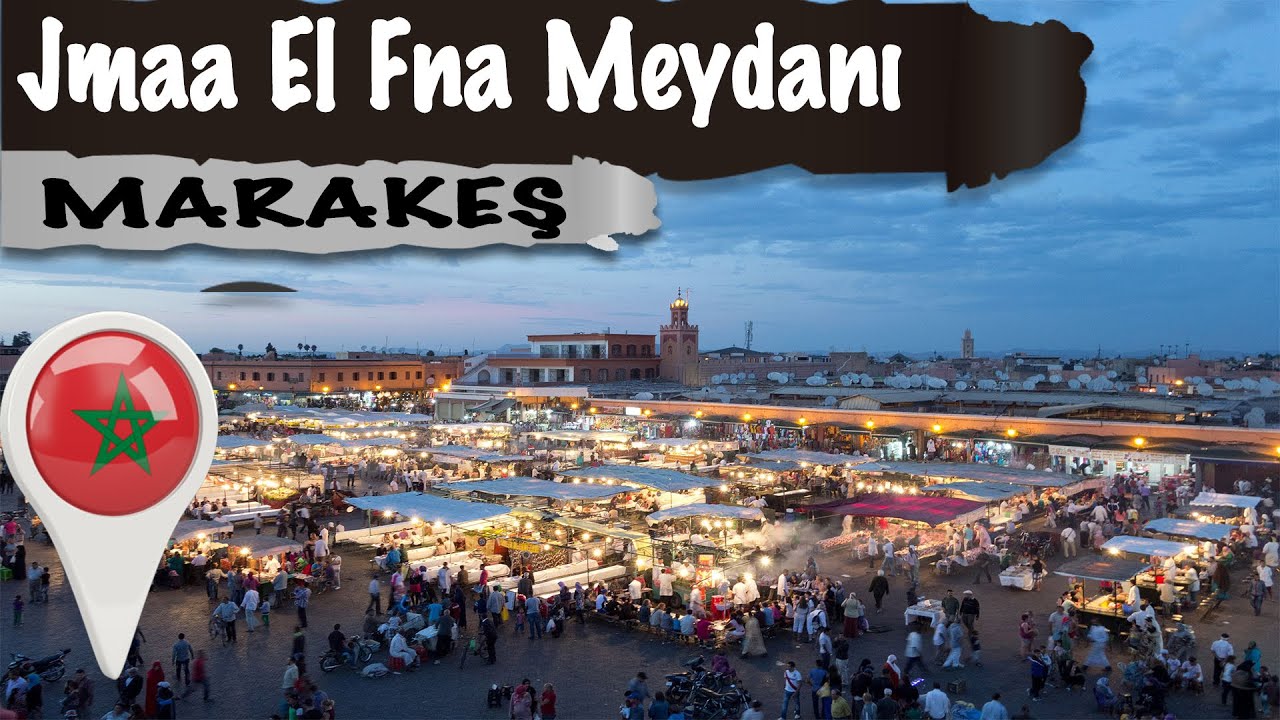 Jemaa El Fna Meydanı Ve Kutübiye Cami | Marakeş/FAS 🇲🇦 (Part 1)