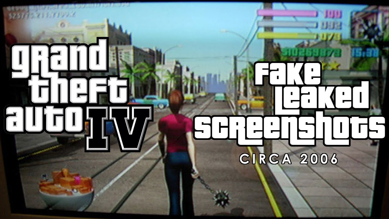 Fake GTA IV Screenshots: The Clickbait of 2006
