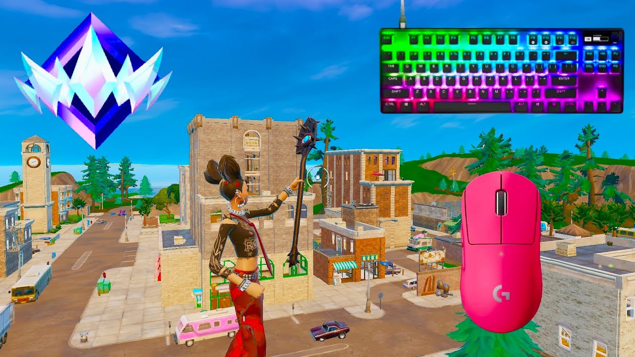 Fortnite Unreal Ranked Reload On PC | Keyboard & Mouse Gameplay | 360 FPS | 4K