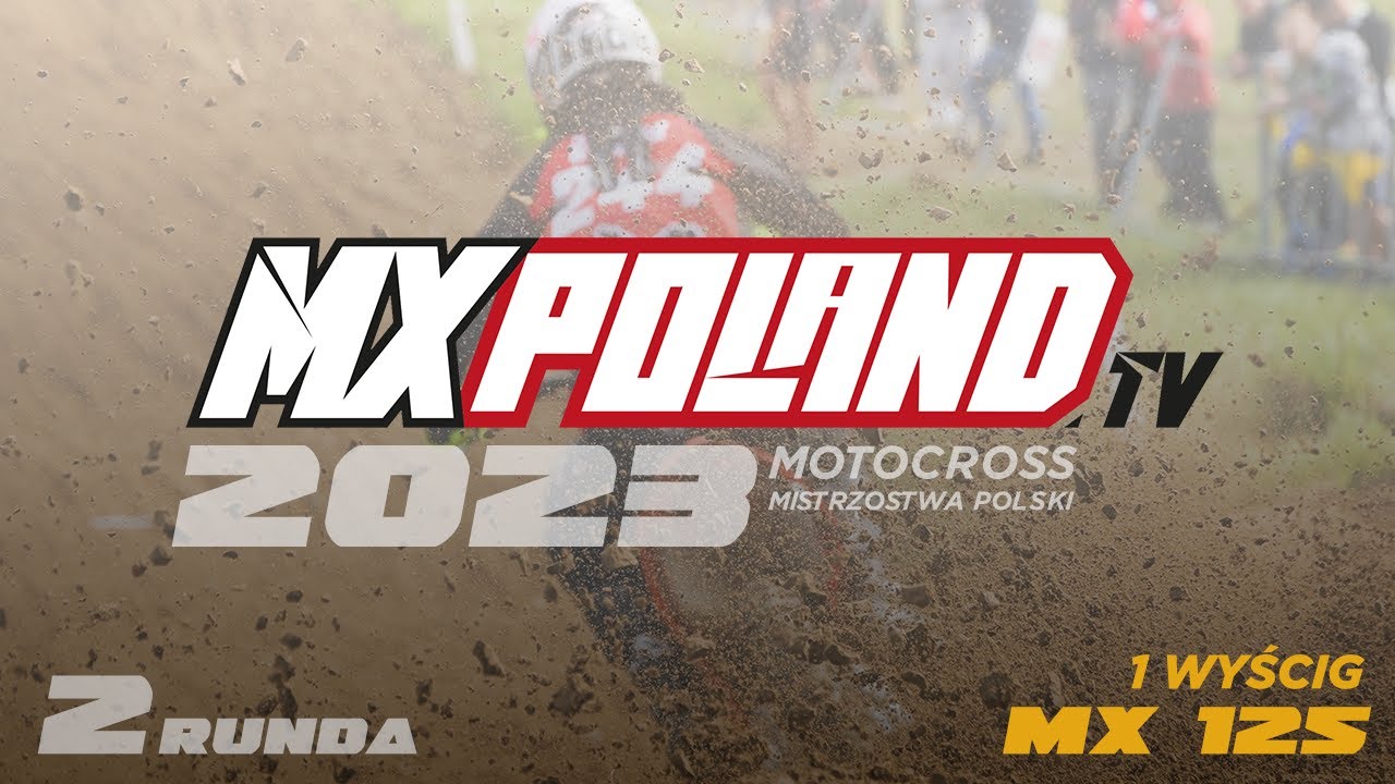 2023 Człuchów MX 125 - 1 wyścig Mistrzostwa Polski - live streaming